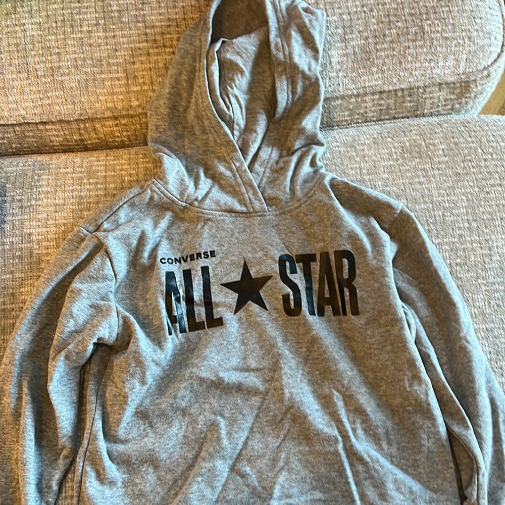 Converse size medium crop top hoodie